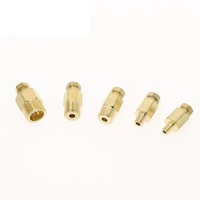 Raccord de Compression de Tube de virole de Compression 4 6 8mm OD connecteur de Tube Machine-outil lubrification adaptateur de raccord de tuyau d'huile en laiton