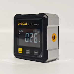 Inclinómetro Digital Industrial Recargable con Doble Láser Rojo, Magnético <span class=keywords><strong>de</strong></span> Cuatro Lados, Precisión 0.2, Carcasa <span class=keywords><strong>de</strong></span> Plástico - Product Image 4