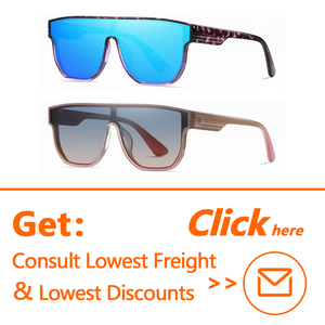 Vente en gros transfrontalière de lunettes Offre Spéciale TR90 UV400 Design personnalisé Lunettes de soleil polarisées à sens avancé pour hommes et femmes - Product Image 3