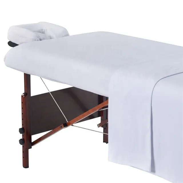 Flanell Baumwolle Massage Tisch Bettwäsche Behandlung Gesichts bett Flach Spann betttuch Sets