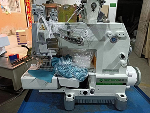 Venta Directa de Fábrica Profesional, Máquina de Coser Industrial de 12 Agujas con Hilo Elástico - Product Image 2