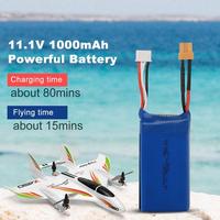 Avion RC Wltoys XK X450 2.4G 6CH à aile fixe, télécommande, 3 modes de vol, décollage et atterrissage verticaux, moteur brushless, portée 300m