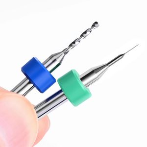 Forets pour PCB 1/8" à queue droite, micro-foret hélicoïdal en carbure de 0,2 mm sans finition pour circuits imprimés, pierre, <span class=keywords><strong>Dremel</strong></span>, bijoux - Product Image 4