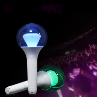 Logo personnalisé Motif Texte 15 Couleurs Cristal Diamant Main Lumière Personnalisé en Plastique Concert Acclamations Outil pour Événement d'Entreprise