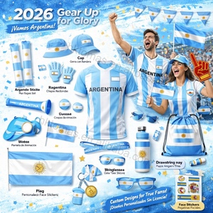 Ensemble de Marchandises Personnalisées pour Supporters de Football avec Maillot, Drapeau, Écharpe et Casquette pour Cadeaux de Match et Promotions Stadiques - Product Image 1