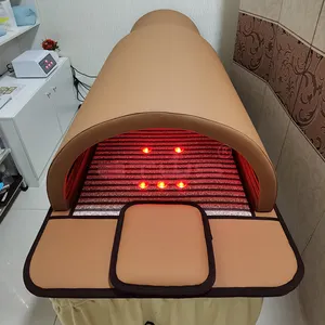 Guangyang taşınabilir foton uzak kızılötesi Sauna Dome vücut detoks kilo kaybı için