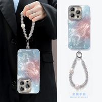 Coque de téléphone pour Apple iPhone 16 Pro, motif coucher de soleil doux, protection intégrale des objectifs pour 15, collection printemps/été 14, style haut de gamme 13