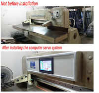 Nuevo Sistema de Control CNC para Cortadora de Papel NanTong, Pantalla Táctil Completa, Controlador de Programación, Alta Productividad para Impresión de Postales