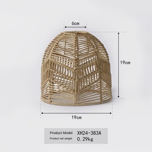 Lampe de Lustre en Bambou Fait Main Design Rectangle Classique pour Villa AC Alimenté Intérieur Restaurant Hôtel Décoration Lumière - Product Image 5