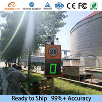 Señal de Velocidad por Radar Precisa TCR300, Pantalla Digital de Tráfico de Alta Precisión con Energía Solar para Zonas de Advertencia de Seguridad Vial