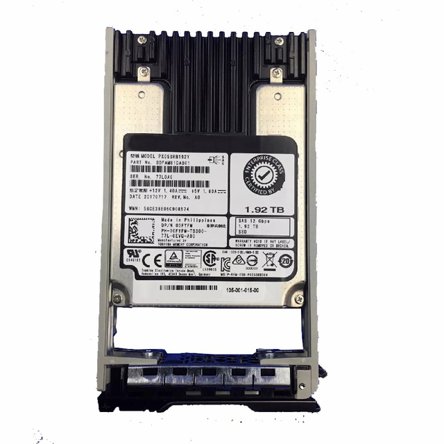 FG31Y New Original Enterprise Ssd 1.92TB SAS 12Gbps 2.5 Inch SSD for Server