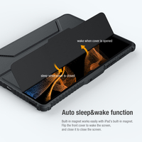 Casing Ponsel Samsung Galaxy S8 5G / S8 + PLUS Nillkin Armor Penutup Kamera Geser Magnetik dengan Tempat Pensil Penutup Kulit Lipat
