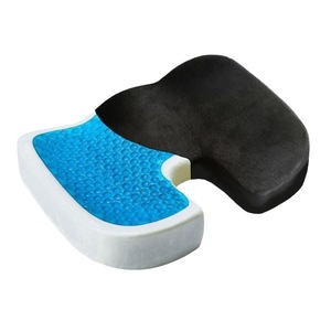 Coussin de siège en mousse à mémoire de forme Coussin de refroidissement en gel Coussin en silicone - Product Image 1
