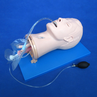 Maniquí Multifuncional de PVC para Entrenamiento de Intubación Endotraqueal, Manejo de Vías Respiratorias, Succión y Reanimación Sellick, Tamaño Real