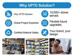 杂货店货架零售展示架 用于补充品商店的货架 商业用货架 - Product Image 4