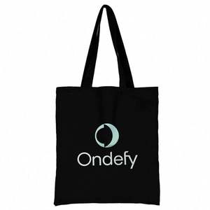 Bolsas de Tela Promocionales OEM para Compras, con Logotipo Personalizado, Precio Bajo, Bolsas de Tela Personalizadas con Logotipo - Product Image 1