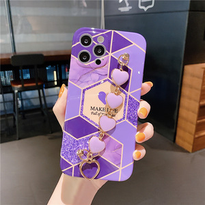 Funda de teléfono móvil para <span class=keywords><strong>Samsung</strong></span> S20 A10, funda con correa de muñeca ostentosa para chicas híbridas, gran oferta americana - Product Image 4