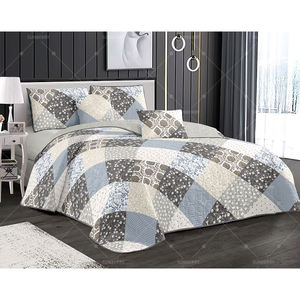 מיטת תבנית הפלורה הקיץ הסיטונאי מכסה טלאים מודרניים מילוי שמיכות מיטה מצעים - Product Image 4