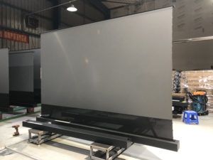 Sản phẩm mới 130 inch 16:9 4k UST alr sàn điện tăng Màn hình máy chiếu Rạp hát tại nhà UHD cbsp màn hình chiếu cơ giới - Product Image 2