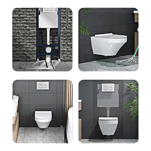High-Performance Flush Tank Concealed Cistern For Wide-Cistern Wall Toilets