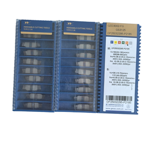 Insertos Quadrados de Aço Inoxidável GZD3002-FG GS3125 para Ferramentas CNC, Inserto para Corte de Ranhuras e Torneamento Externo OEM - Product Image 1