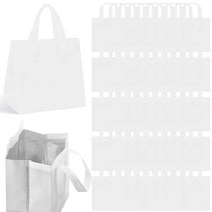 Bolsa Térmica Personalizada Desechable de Tela No Tejida para Comida para Llevar, Bebidas Frías y Calientes, Café, para Restaurantes y Entrega de Vasos - Product Image 1