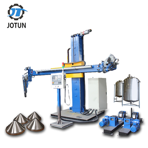Máquina pulidora automática de superficie metálica con cabezal de plato y carcasa de tanque con sistema CNC Siemens - Product Image 1