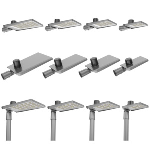 Lampadaire LED en aluminium haute efficacité 100W alimenté par courant alternatif IP65 avec cellule photoélectrique UV pour parc FL-LD-HM1 Éclairage haute performance Premium - Product Image 2