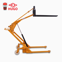 Gerbeur Électrique de Palettes Pliable et Portable, Multifonctionnel, Personnalisable, Type Grue-Chariot Élévateur
