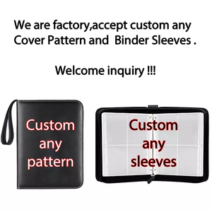 Yêu Thích Trẻ Em Đồ Chơi Quà Tặng 400 Túi Chủ Thẻ PU Dây Kéo Chất Kết Dính Anime Trò Chơi Thẻ Bộ Sưu Tập Album Cuốn Sách - Product Image 3