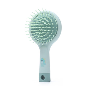 Hochwertige Mini Cartoon Airbag Kamm Massage Haar bürste Home Cute Luftkissen Kamm mit Spiegel - Product Image 4