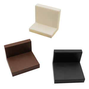 Support d'angle de meuble Disiwei 0102 en forme de gourde, blanc, pour quincaillerie de meuble de rangement - Product Image 2
