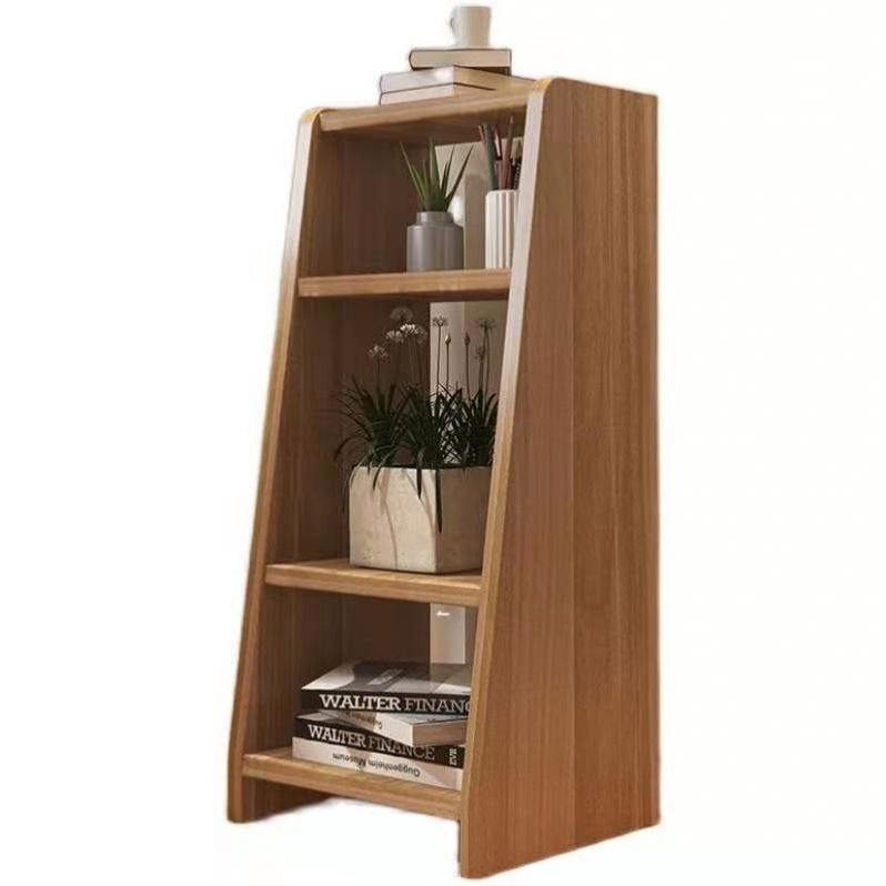 Новая мебель для дома Nordic твердой древесины книжный шкаф простой Бесплатная комбинированный шкаф для хранения стенд держатель гостиная книжная полка 4 ярусов