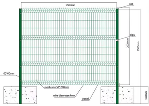 Pannelli per Recinzione Curva 3D DDP USA Garden Privacy - Zincatura a Caldo 300g ad Alta Resistenza - Facile Installazione Fai-da-Te per Giardino - Product Image 6