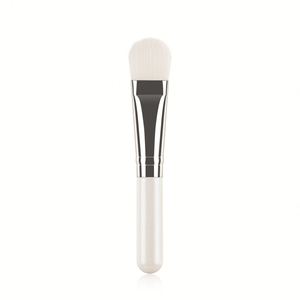 Pinceau de maquillage unique, pinceau doux pour masque facial, manche en bois, pinceau portable pour masque facial, outil de maquillage beauté - Product Image 5