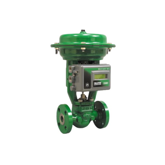 Brand New Emerson Fisher GX Pneumatic Control Valve and Actuator System Three-Way Construction for Temperature Control