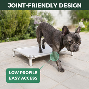 <span class=keywords><strong>Lit</strong></span> surélevé pour chien en aluminium de haute qualité, <span class=keywords><strong>lit</strong></span> pour chien surélevé personnalisé avec cadre métallique - PVC, Teslin et tissu Oxford - Product Image 5