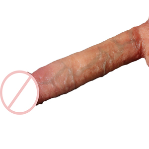 All'ingrosso della fabbrica di alta qualità del Silicone liquido di gomma giocattoli sessuali vibratore figa Dildo pene di gomma artificiale per le donne - Product Image 1