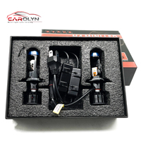 Projecteur LED H4 Carolyn Automobile 300 Watts 80000 Lumens C-P5 Mini phare H1 Ampoules de phare LED H11 Ventilateur