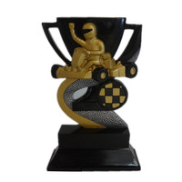Trophée de karting personnalisé WeiVista en résine, prix de course automobile, fabricant OEM