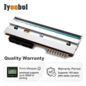 Tête d'impression compatible avec l'imprimante d'étiquettes thermique <span class=keywords><strong>Zebra</strong></span> <span class=keywords><strong>ZE500</strong></span>/110Xi4/105SLplus 300 dpi (PN : P1004232) - Product Image 6