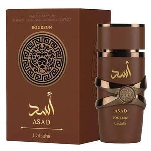 Profumo Spray Naturale For Asad Bourbon Eau De Parfum 100ml da Uomo, Fragranza Legnosa Stile Arabo - Product Image 1