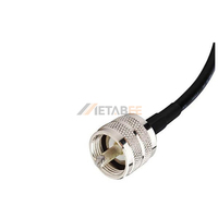 Câble coaxial UHF mâle IP40 vers femelle IP55, 50 ohms, PL259 SO239, résistant aux intempéries, rallonge