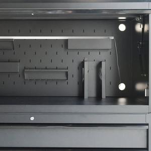 صندوق أدوات حديدي بطول 56 بوصة مع خزانة - صندوق أدوات كبير متنقل بـ 16 درجًا قابل للتخصيص حسب الطلب للاستخدام المنزلي وورش العمل - Product Image 3