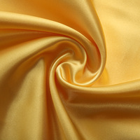 Tissu satin Duchess HYFZ, mélange polyester, organza et soie, haute qualité, faible MOQ