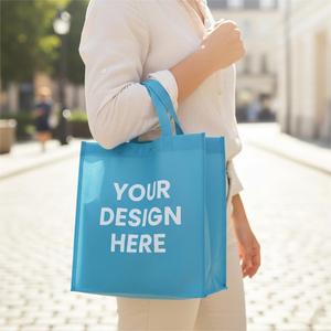 Bolsa de Transporte Reutilizable, Ecológica y Reciclable, Fabricada con Material No Tejido, para Promoción en Comercios y Supermercados, OEM ODM - Product Image 1