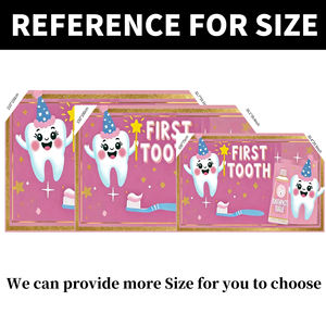 Toile <span class=keywords><strong>de</strong></span> fond rose sur le thème du premier dôme, fond photographique dentaire rose, bannière pour le premier dôme <span class=keywords><strong>de</strong></span> bébé, dentifrice, brosse à <span class=keywords><strong>dents</strong></span>, pour photo <span class=keywords><strong>de</strong></span> dentiste - Product Image 4