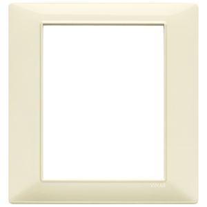 Vimar Beige Wall <b>Plate</b> 18.5 Cm Length 2.2 Cm Height For Electrical <b>Switches</b> - Product Image 1