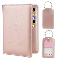 Impression personnalisée pleine de carnets de passeport de cadeaux créatifs de couverture avant