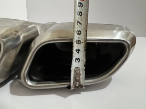Pièces automobiles, embouts d'échappement et embouts de silencieux en acier inoxydable pour IX35 IX45 Kia Cerato Soul (épaisseur 1,2 mm, ajustement universel) - Product Image 2